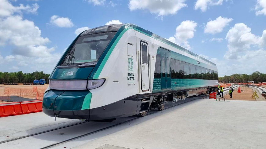 ALSTOM ENTREGA EL PRIMER TREN DEL PROYECTO FERROVIARIO TREN MAYA